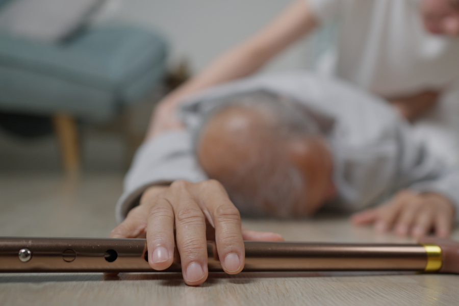 severe fall at ohio nursing home